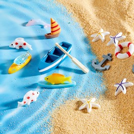 100 Pieces Mini Resin Charm Duck Tiny Animal Figurine Miniature Duck Figurine Tiny Animal Figurine Micro Landscape Aquarium Dollhouse Ornament for Christmas Accessory (Funny Style)