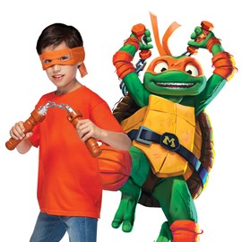 Giochi Preziosi Ninja Turtles, Battle Weapons, Weapon of Hero, Michelangelo, Toy for Children from 4 Years, TU8063