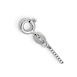 Black Diamond 21mm Butterfly Rhodium Plated Sterling Silver Necklace