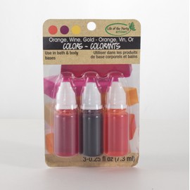 Life of the Party Orange, Wine, GoldLiquid Colors,3 Pack,53009