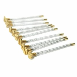 Punctualgood 10pcs Lighter Replacement Repair Kit Flints Screw Spring & Base Plate Lighter