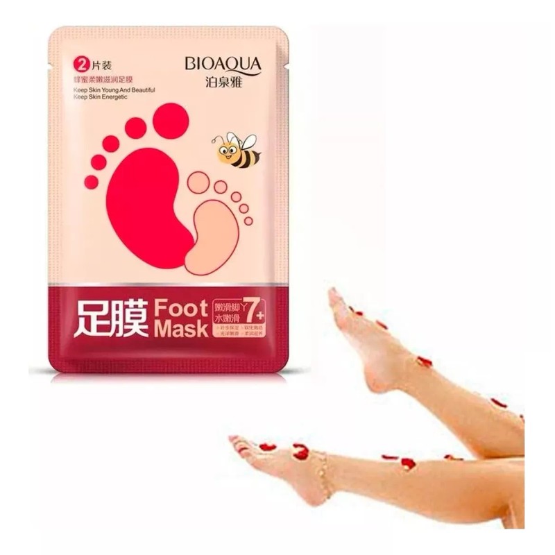 Mafab 3 Pieza Mascarilla Exfoliante Pies Callos Sequedad Suaviza