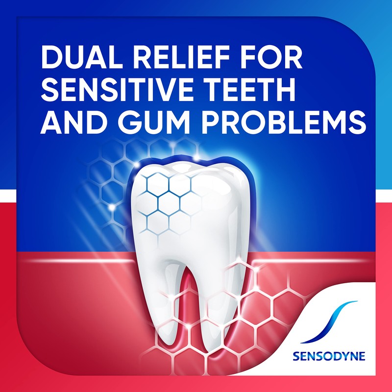 Sensodyne Sensitivity & Gum Sensitive Toothpaste for Gingivitis, Sensitive Teeth