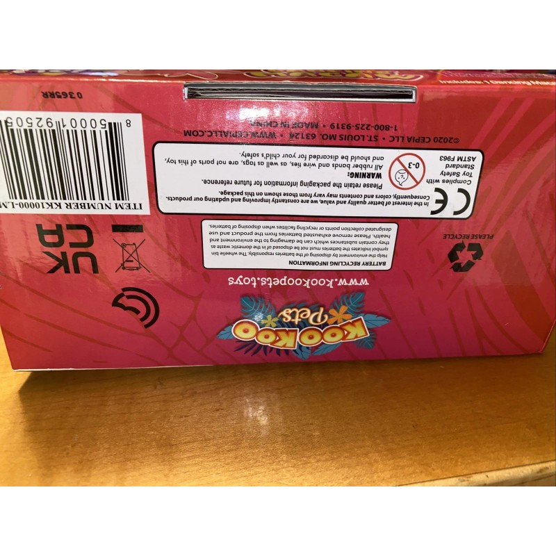 Cepia KOO KOO PETS Maximillian The Dancing Macaw TALKING SINGING