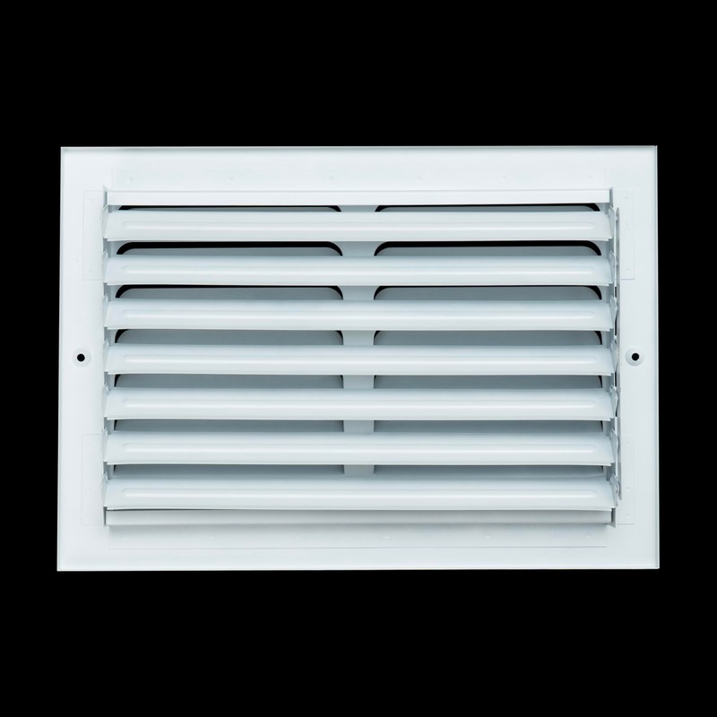 Fits 12x8 Duct Opening 1 Way Fixed Curved Blade Air