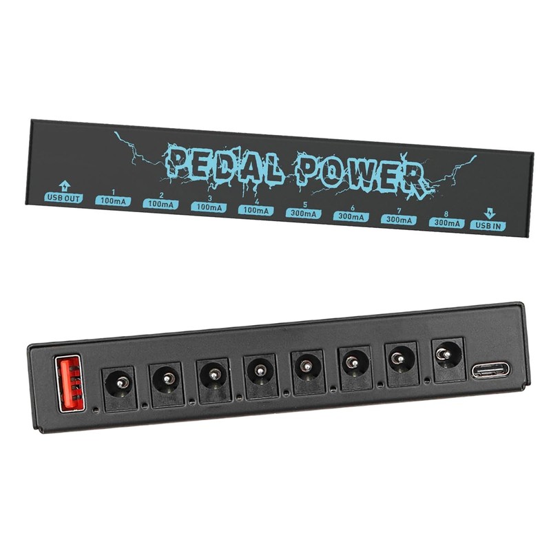 Sarini 8 Channel Power Supply for Guitar Pedal 9V 100mA/300mA