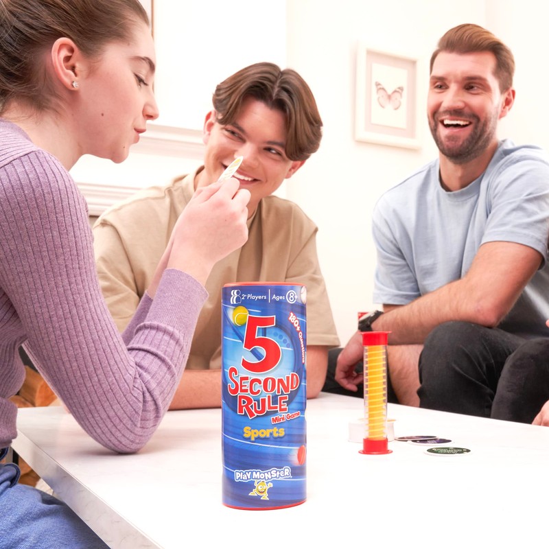 5 Second Rule Mini Sports | Sports Trivia| Family Fun