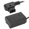 DTAP Port to NPFZ100 Full Decoder Dummy Battery for Sony