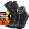 Welwoos Heated Thermal Socks for Women & Men Winter Warm
