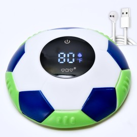 TKY Baby Bath Thermometer with Floating Toys - Digital Water & Room Temperature Monitor, Rechargeable Thermometer with Alerts for Newborn Bath Essentials, Infant Safety(TKYCD010)