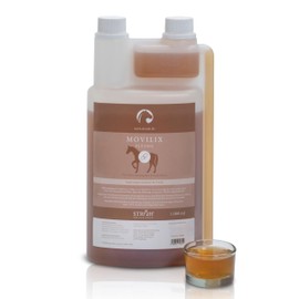 STRÖH Movilix (1l) • Joint Support for Horses • Devil's Claw for Horses • Promotes Mobility & Joint Health • Joint Juice Horse • Dietary Supplement for Horses
