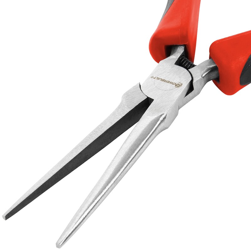 Alltrade 640410 6" Mini Needle Nose Plier, Red