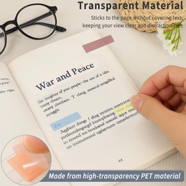 1600-Count Sticky Index Arrow Tabs – Colored Page Markers with 3 Designs, Writable & Removable PET Tabs for Books, Notes & Documents