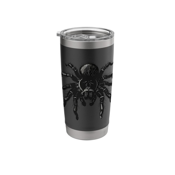 Tarantula Spider Motif Tarantula Lover Drawing Animal Print Stainless Steel