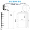 Transparent Girl Sticker Notebook, Removable, A7 Size, 6 Holes, Seal,