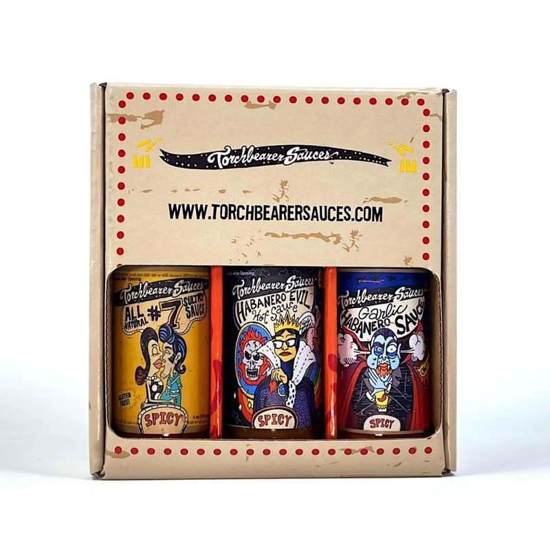 Torchbearer Sauces Hot Sauce 3 Flavor Gift Set - Sultry