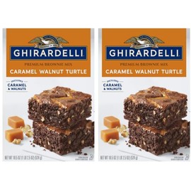 Generic (Pack Of 2 Boxes) Caramel Walnut Turtle Brownie Mix, 18.5 oz