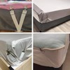 OUPUSES Bed Sheet Holders Straps Keep Sheets Tight & Easy