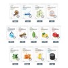 Mascarillas Coreana Nutriente_ Coenzima Q-10 Propleo_20pz Mixta