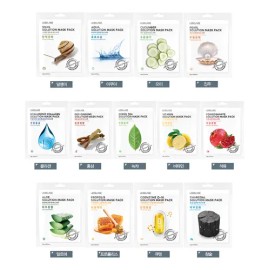 Mascarillas Coreana Nutriente_ Coenzima Q-10  Propleo_20pz Mixta                                                                                      