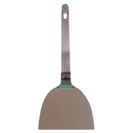 PEARL METAL R-10463 Hoist Metal 4.7 inches (120 mm), Stainless Steel, Okonomiyaki Spatula, Commercial Use, Made in Japan