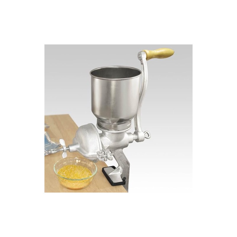 HAWOK Cast Iron Grain Grinder, Maual Coffee Grinder with Large