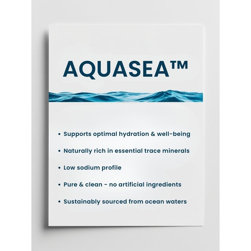 AQUASEA Liquid Magnesium Trace Mineral Drops – Premium Ionic Electrolytes