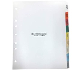 Medical Chart Index Dividers (9 Tab Side Open (Long-Term Care Set)