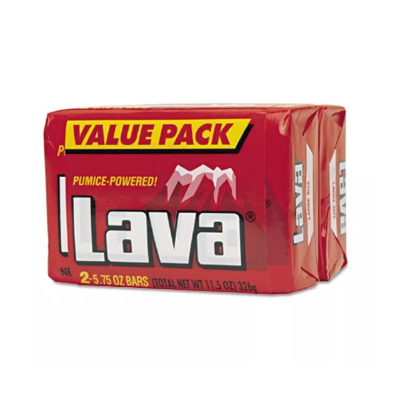 Lava 2 Pack Lava Heavy-Duty Hand Cleaner Bar Soap, 5.75