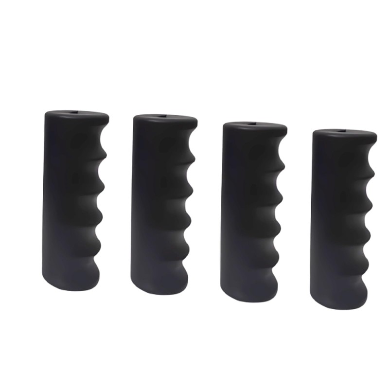 WinHub 4 PCS 30mm Inner Diameter Wheelbarrow Handle Grips Anti-slip