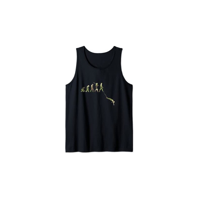 Bungee Jumpers - Camouflage Bungee Jumping Evolution Tank Top