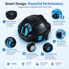 Cordless Robotic Pool Cleaner for Home Pools – 90-Minute Self-Parking