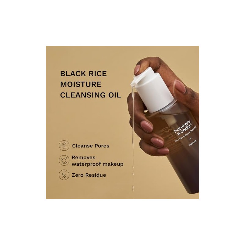HARUHARU wonder Black Rice Moisture Cleansing Oil, , , ,