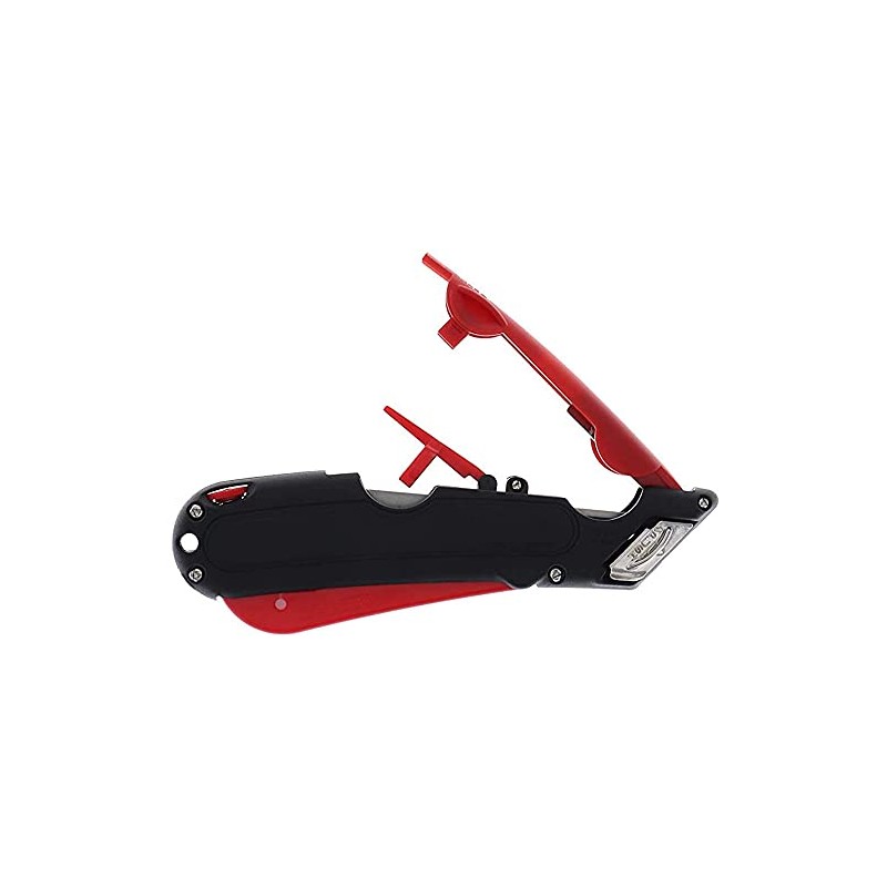 Veltec EZ-1000 Safety Box Cutter Utility Knife, 3 Blade Depth