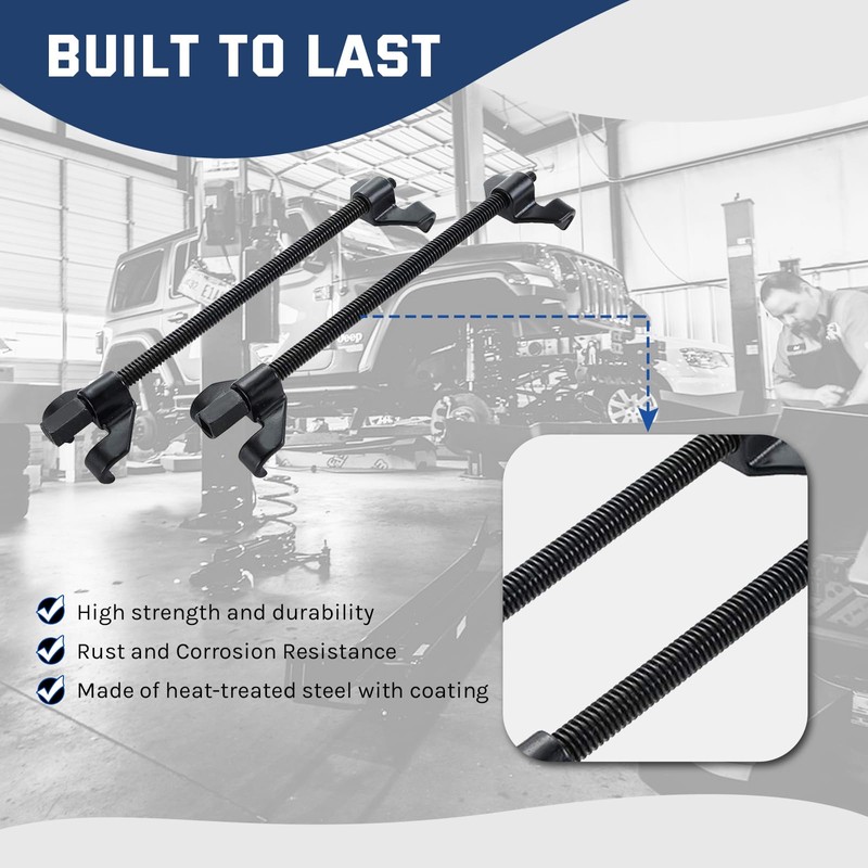 DASBET 14" Coil Spring Compressor Tool Suspension Strut Remover Installer