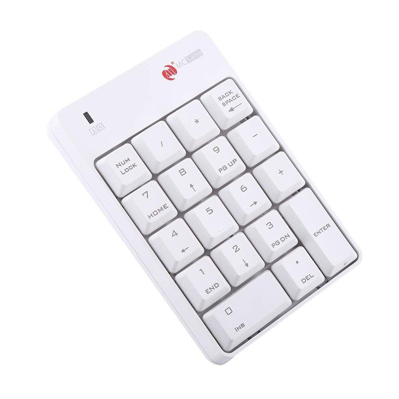 VBESTLIFE Wireless USB Numeric Keypad 2.4GHz Wireless 18 keys Numpad