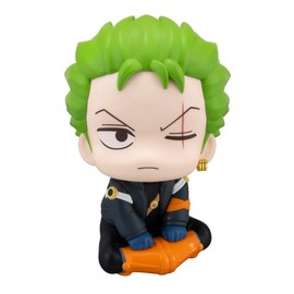 Roronoa Zoro Miraishima Ver., Approx. 4.3 inches (110 mm), PVC Pre-painted Action Figure