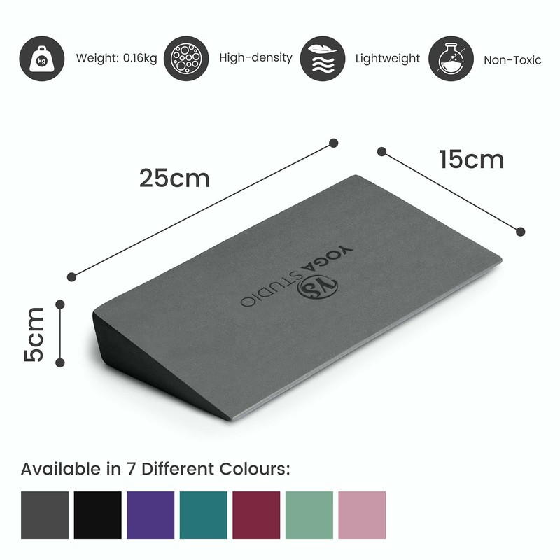 Yoga Studio EVA Yoga Wedge Blocks - 2 Pack (Pair)