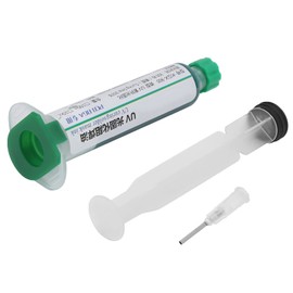 UV Curing Soldering Ink KGX-900 Green (10cc) with Printing Needle, PCB Circuit Board Insulation Protection Paint