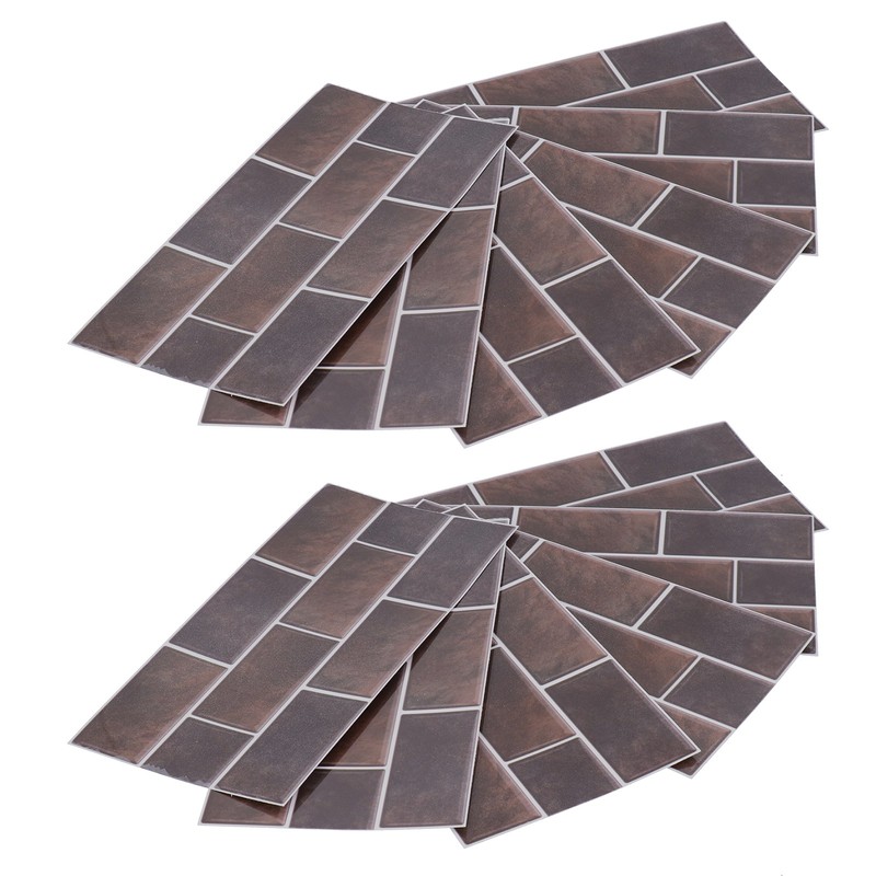 2 Sets Tile Sticker Retro Classic Self Adhesive Waterproof Sticker
