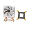 9CM CPU Cooler 6 Copper Heat Pipes Colorful Lighting Effects