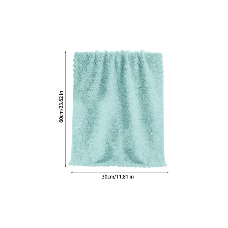 Juego De Toallas Faciales De Terciopelo, Suaves Y Absorbente