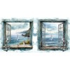 Anniversary House Tiflair Nautical Sea View Design Luxury Napkins 3ply