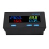 Digital Voltmeter Ammeter Panel 8 in 1 Multifunctional Power Meter