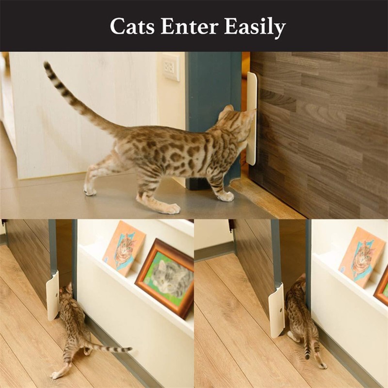Pet Door Stopper Adjustable Door Strap Pet Gates Cat Door