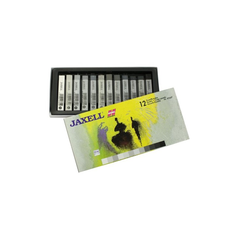 Honsell 47650 - Jaxell Pastel Chalk, Square Shape, for Flat