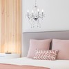 LaLuLa Chrome Chandelier Modern Mini Acrylic Crystal Chandelier Lighting 4