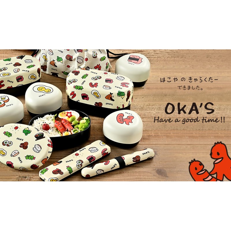 Tatsumiya OKA'S One-Touch Rice Ball Box Egg Size: Approx. W3.8