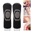2pcs Graphene Knee Warmers Shock Absorption Resilience Soft Breathable Graphene