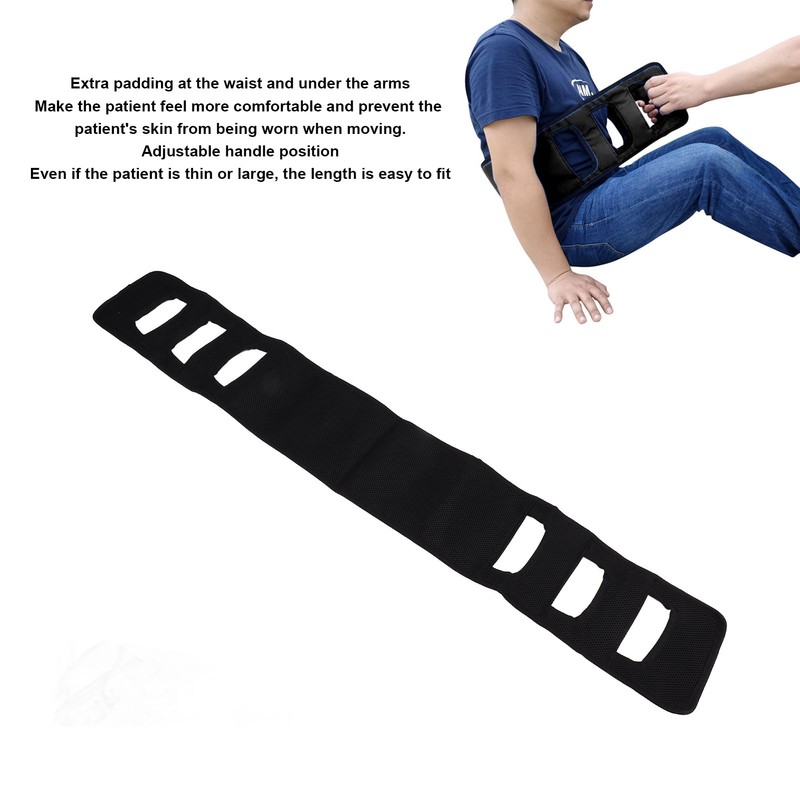 Patient Transfer Sling Gait Belt Padded Breathable Patient Lift Transferring